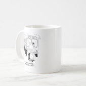 なぜあなたは乱高下を持っています コーヒーマグカップ (正面左)