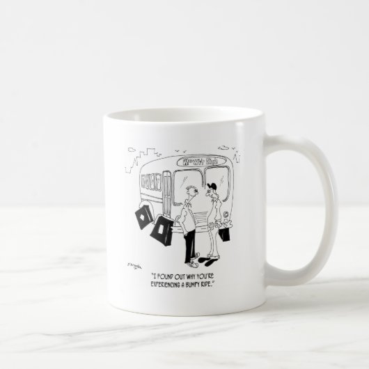 なぜあなたは乱高下を持っています コーヒーマグカップ (右)