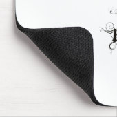 なぜいかに疑門符のヴィンテージ何 マウスパッド (コーナー)