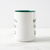 なぜか。 "私がパパ"の父の日であるので ツートーンマグカップ (中央)