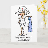 なぜそれを呼びましたICUを考えますか。 カード (黄色い花)