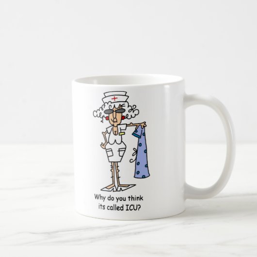 なぜそれを呼びましたICUを考えますか。 コーヒーマグカップ (右)
