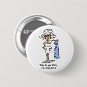 なぜそれを呼びましたICUを考えますか。 缶バッジ (正面&裏面)