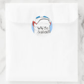 なぜそんなに深刻なのか ラウンドシール (バッグ)