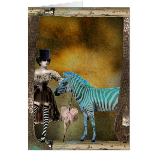 なぜそんなに青いんだ、ゼブラさん？ (正面)