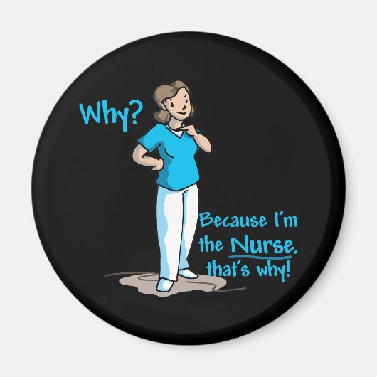 なぜだ?私がナースだから マグネット (正面)