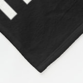 なぜならアイムロブThatsなぜ名前シャツ誕生日ロブ フリースブランケット (角)