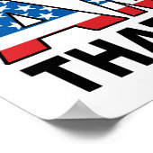 なぜならアメリカおもしろいのポスター ポスター (角)