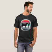なぜならショー牛は明らかにFを示すおもしろい牛 Tシャツ (正面フル)