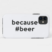 なぜならビール Case-Mate iPhoneケース (裏面(横))
