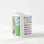 なぜならホワイトコーヒクラシックーマグ コーヒーマグカップ (中央)