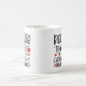 なぜなら先生はリンゴだけでは生きられないからだ コーヒーマグカップ (中央)