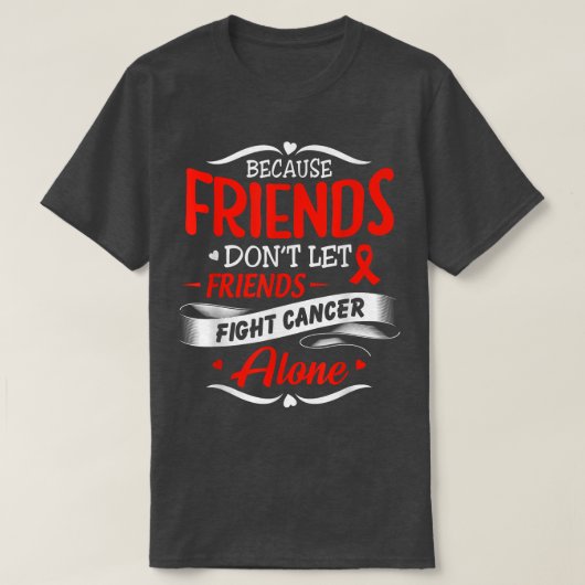 なぜなら友人は友人にADHDの認識度 Tシャツ (デザイン正面)