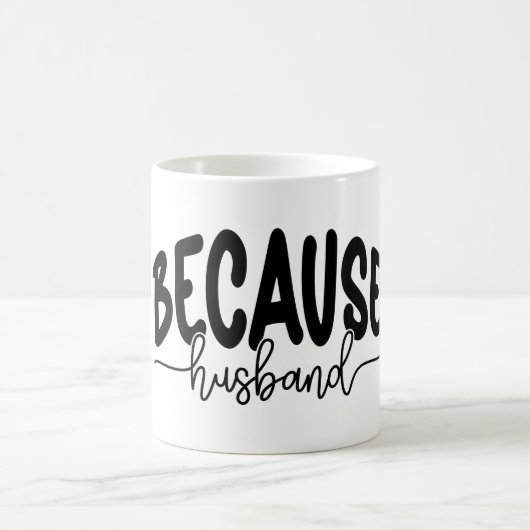 なぜなら夫 コーヒーマグカップ (中央)