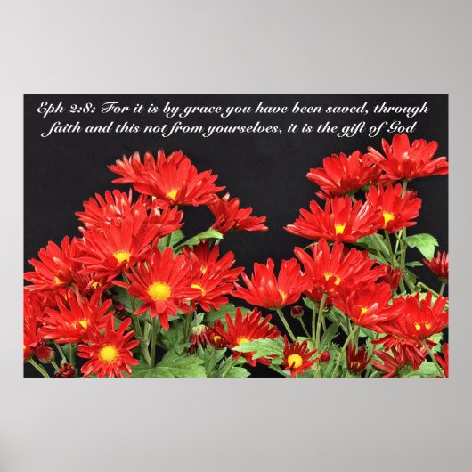 なぜなら恵みによって成り立っているからだ ポスター (正面)