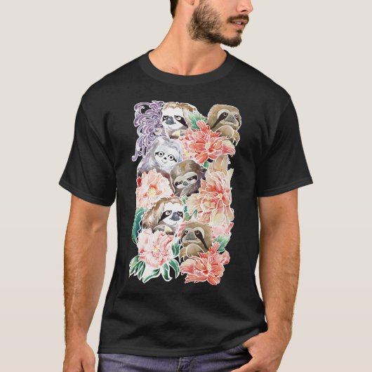 なぜなら水の色がナマズ Tシャツ (正面)