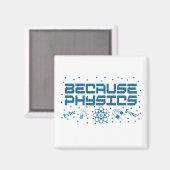 なぜなら物理おもしろい学 マグネット (正面/裏面)