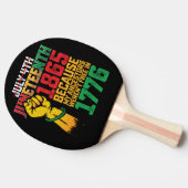 なぜなら私の先祖は1776年7月4日に解放されなかったからだ 卓球ラケット (横)