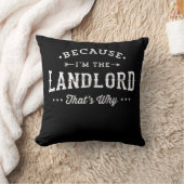 なぜなら私は大家だからプリント クッション (ブランケット)