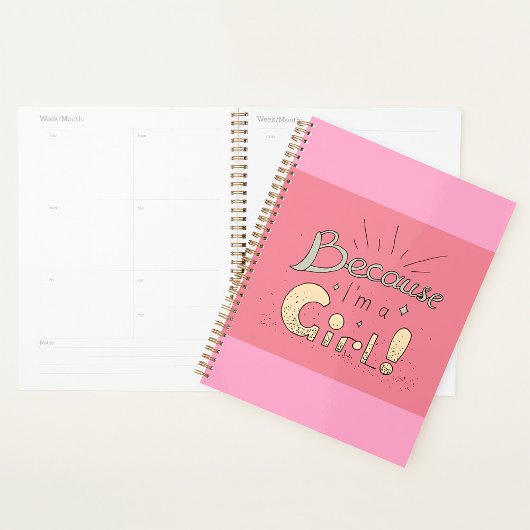 なぜなら私は女の子フェミニスト引用文 プランナー手帳