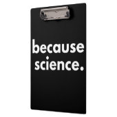 なぜなら科学 クリップボード (左)