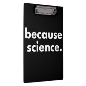なぜなら科学 クリップボード (右)