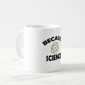 なぜなら科学 コーヒーマグカップ (正面左)