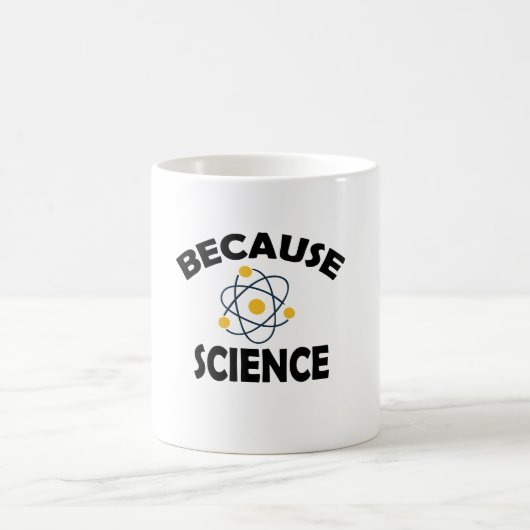 なぜなら科学 コーヒーマグカップ (中央)