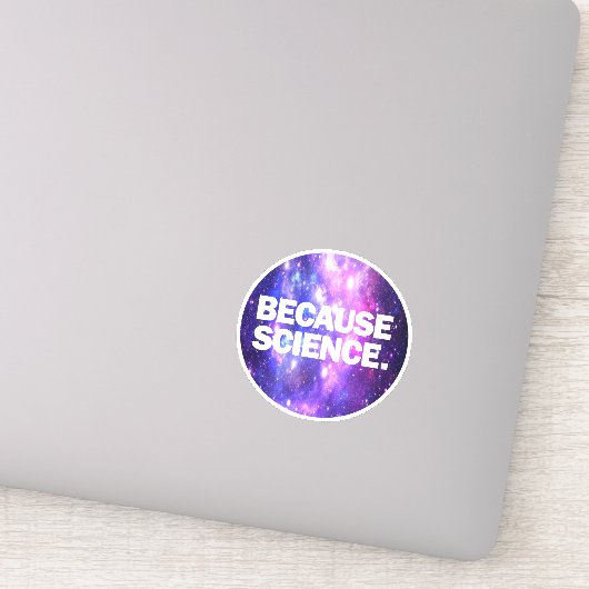 なぜなら科学 シール (詳細)