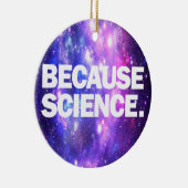 なぜなら科学 セラミックオーナメント (右)