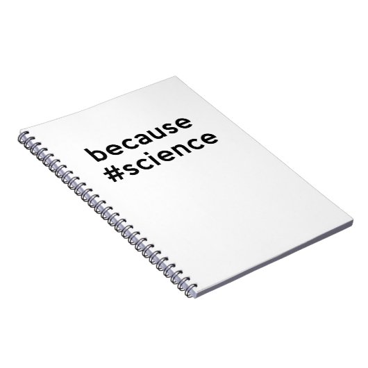 なぜなら科学 ノートブック (右側)
