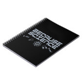 なぜなら科学 ノートブック (左側)