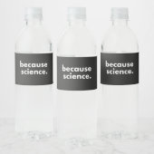 なぜなら科学 ペットボトルラベル (ボトル)