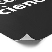 なぜなら科学 ポスター (角)