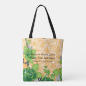 なぜなら運単なるバッグ以上 トートバッグ (裏面)