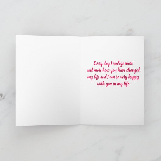 なぜなら、私は「愛」とは何かを知っているからです。 シーズンカード (内部)