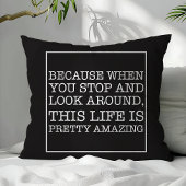 なぜなら、立ち止まって周りを見回したとき、 クッション