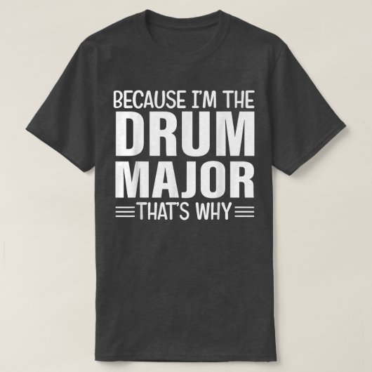 なぜならImドラム主Thatsなぜドラム主Momgi Tシャツ (デザイン正面)