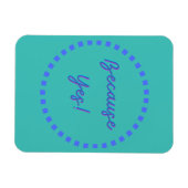 なぜならYes! マグネット (横)