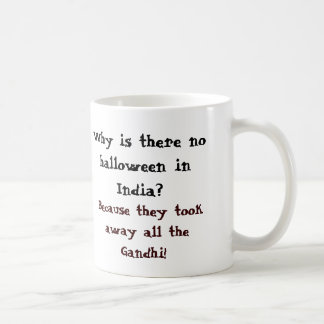 なぜインドのハロウィンありませんか。 コーヒーマグカップ
