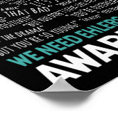 なぜエラーズ – ダロス症候群が必要なのか認識度 ポスター (角)