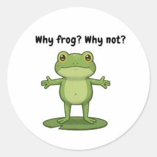なぜカエル?なぜダメなの? ラウンドシール