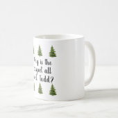 なぜカーペットが濡れてるの?コーヒーマグ コーヒーマグカップ (正面右)