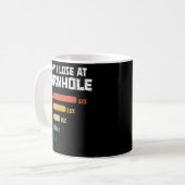なぜコーンホールレトロトスを失う コーヒーマグカップ (正面左)