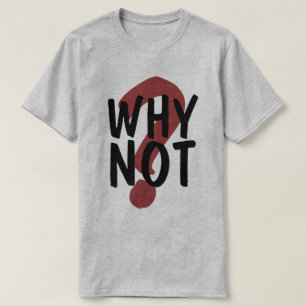 なぜダメなのか Tシャツ