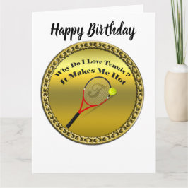 なぜテニスが好きなのか。暑くなる(金ゴールド) カード