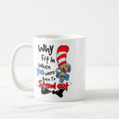 なぜドクター先生猫に適合するのか コーヒーマグカップ (左)