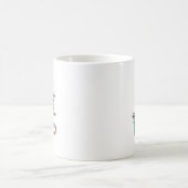 なぜドクター先生猫に適合するのか コーヒーマグカップ (中央)