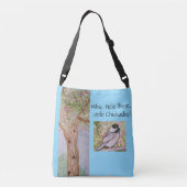 なぜハローザリトル《鳥》アメリカゴガラベビーブルー クロスボディバッグ (裏面)