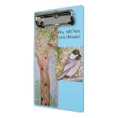 なぜハローザリトル《鳥》アメリカゴガラ ミニクリップボード (アングル2)